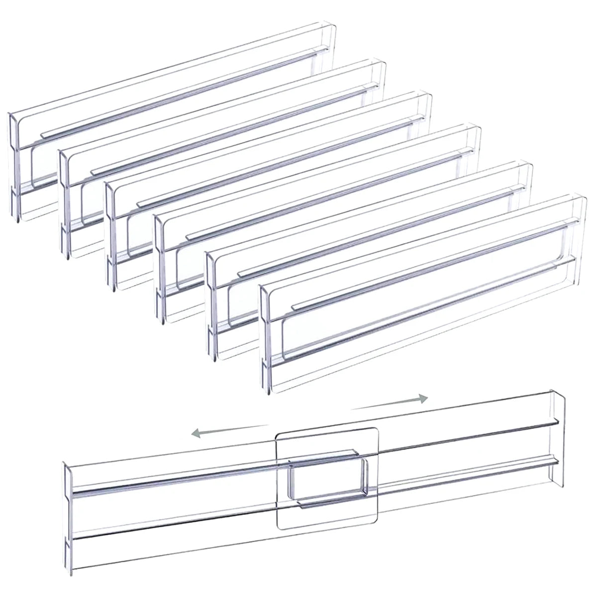 MavyNest Adjustable Expandable Drawer Dividers