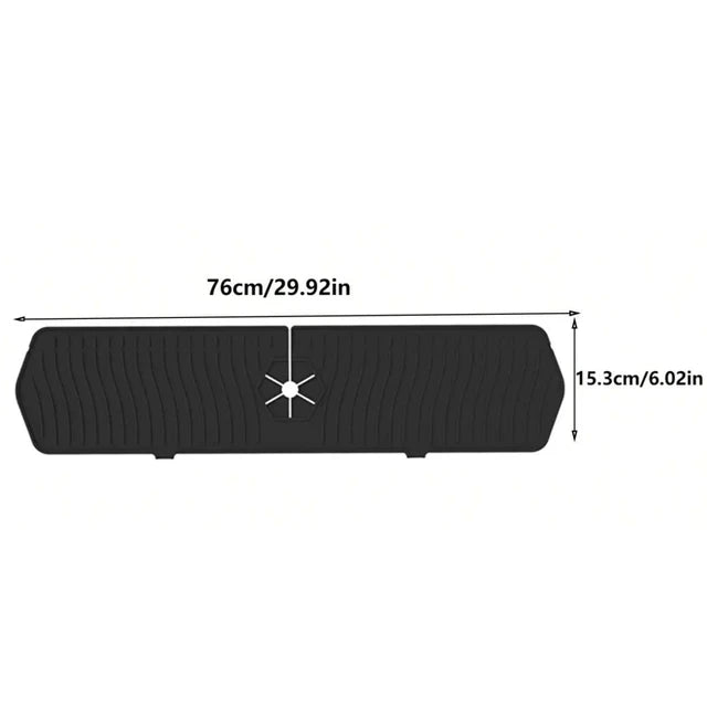 MavyNest Self-Draining Faucet Mat