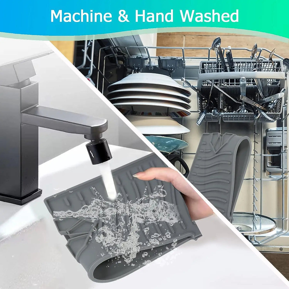 MavyNest Self-Draining Faucet Mat