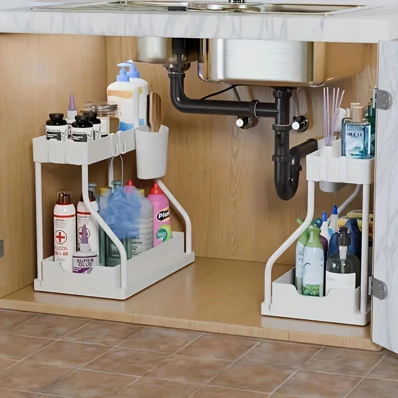 MavyNest 2-Tier Under Sink Organizer